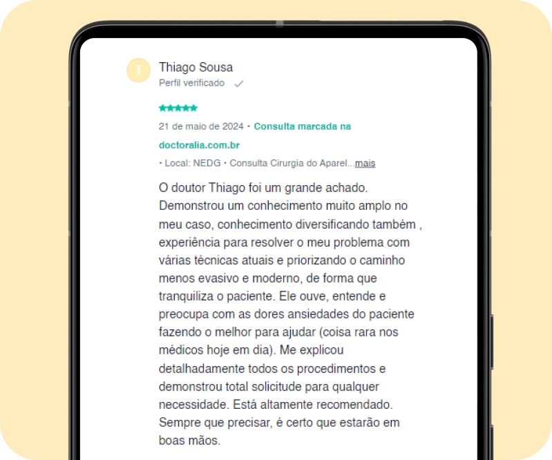 Depoimento Thiago Sousa